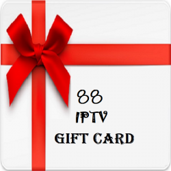 88 IPTV GIFT CARD | GIFT CARD IDEAS | Shipincanada.com
