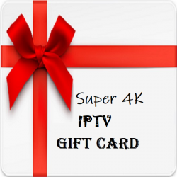 SUPER 4K IPTV GIFT CARD | BEST GIFT IDEAS
