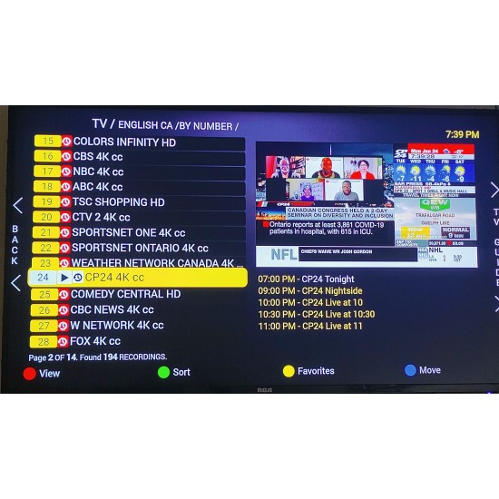  Super 4K IPTV + 7 Days Catch up + TV Guide 