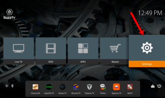 How to setup IPTV on Buzz TV