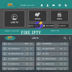 FIRE IPTV - Multi Connection up to 3 connections max