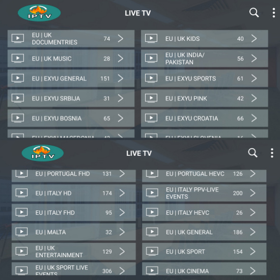 FIRE IPTV - Multi Connection up to 3 connections max