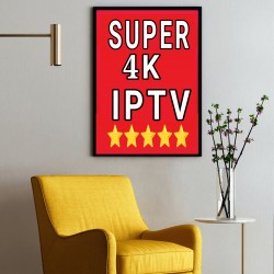  Super 4K IPTV + 7 Days Catch up + TV Guide 